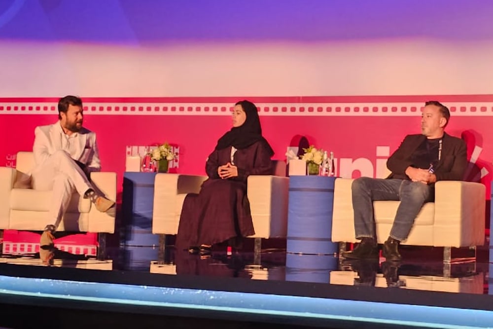 Cameron Crawford Speaks at AmCham’s Saudi Film Industry Deep Dive Forum